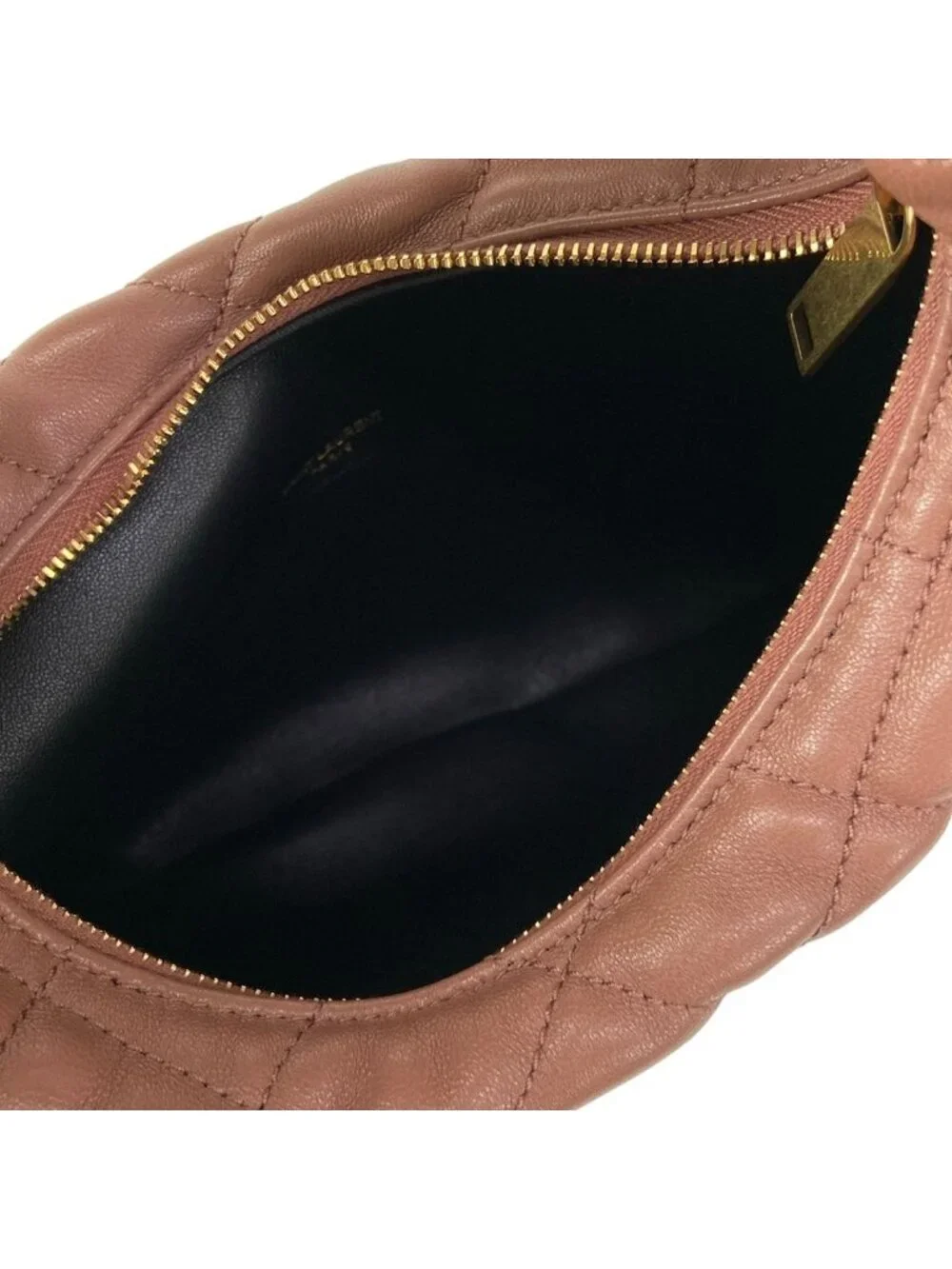 Saint Laurent Paris Handbag Icarino Brown Quilted Leather